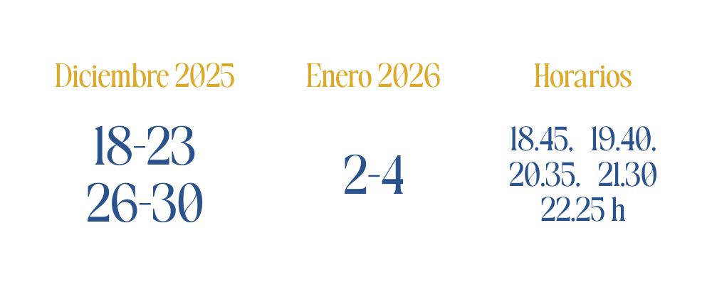 Días y horarios Navigalia 2025